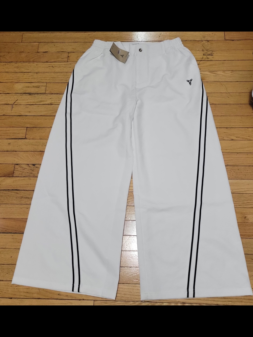 Nike Dri-FIT Women's Wide Leg Pants XL White